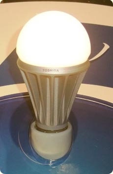 Toshiba efficient LED Light bulb